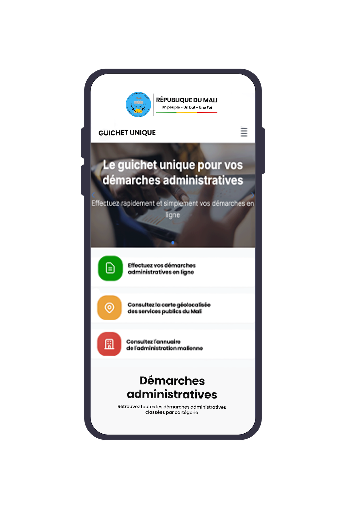Application mobile